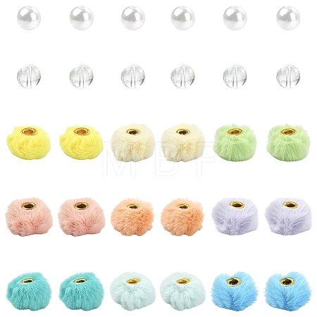 DIY Round & Rondelle Beads Finding Kits DIY-YW0017-85-1