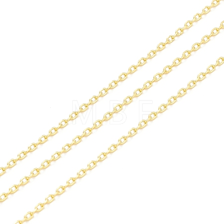 Brass Cable Chains CHC-D030-14G-RS-1
