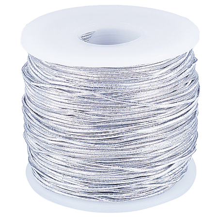 1 Roll Round Polyester Elastic Cord EW-GF0001-03A-1