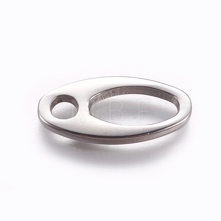 Tarnish Resistant 304 Stainless Steel Chain Tabs STAS-P234-56P-1