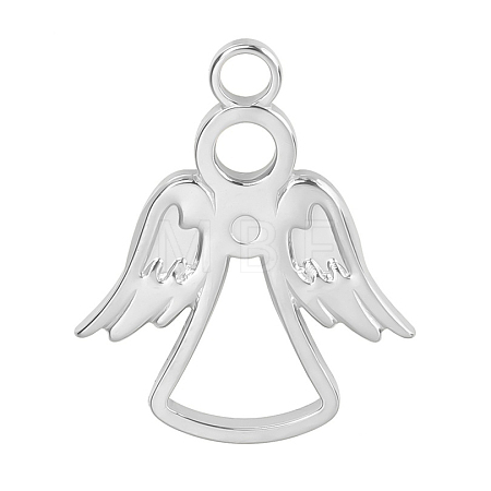 Non-Tarnish 201 Stainless Steel Pendants FIND-PW0004-32P-1