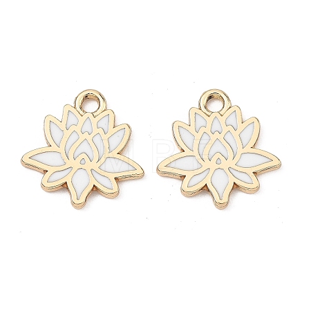 Alloy Enamel Pendants ENAM-G235-02G-01-1