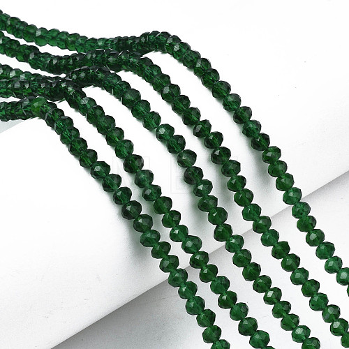 Glass Beads Strands EGLA-A034-T4mm-D24-1