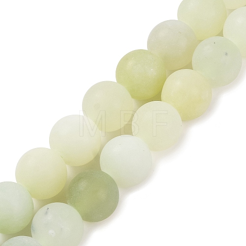 Natural New Jade Beads Strands G-G138-A01-02-1