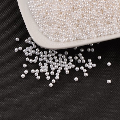 Imitation Pearl Acrylic Beads OACR-S011-10mm-Z9-1