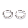 Non-Tarnish 201 Stainless Steel Clip-on Earrings EJEW-L256-04C-P-1