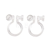 Silicone Clip-on Earring Findings FIND-K019-01A-1