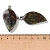 Natural Dragon Blood Pendants GG-CBACB71-05P-01-3