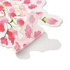 25Pcs Flowers Theme DIY Paper Stickers STIC-U004-02D-4