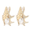Alloy Rhinestone Stud Earrings EJEW-Z172-02G-02-2