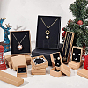 Kraft Paper Cardboard Jewelry Set Boxes CBOX-BC0001-10-6