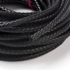 Braided Leather Cord WL-F009-B02-6mm-2