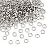 Tarnish Resistant 304 Stainless Steel Open Jump Rings X-STAS-J013-5x0.9mm-01-5