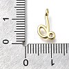 Brass Micro Pave Cubic Zirconia Pendants KK-B132-12G-B-3