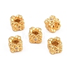 Brass Micro Pave Clear Cubic Zirconia Beads KK-Z162-09G-1