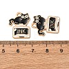 Alloy Enamel Pendants ENAM-B031-01C-3