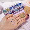 48G 12 Colors Glass Hotfix Rhinestone DIY-TA0004-53-7