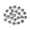 Plating Acrylic Beads PACR-Q010-03AS-2