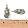 Natural Labradorite  Pendants GG-CBA6382-05B-3