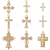 18Pcs 9 Styles Alloy Pendants FIND-SC0023-60-7