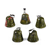 Natural Unakite Pendants G-N349-15P-04-1
