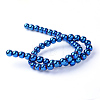 Non-magnetic Synthetic Hematite Beads Strands X-G-S096-8mm-7-3