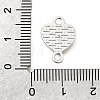 Tibetan Style Alloy Connector Cabochon Settings for Enamel FIND-D042-10B-AS-3