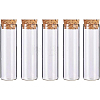 Empty Small Glass Cork Bottles AJEW-BC0003-05-1