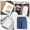 Iron Notebook 3-Ring Loose Leaf Book Binder Hinged Clamp FIND-WH20007-15B-P-5