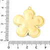 304 Stainless Steel Pendants STAS-V004-06G-06-3
