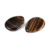 Natural Tiger Eye Worry Stones for Anxiety G-T144-13F-2