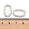Brass Spring Gate Rings KK-H292-58A-P-3