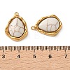Dyed Synthetic Turquoise Pendants GG-L002-01G-01-3