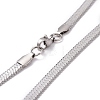 304 Stainless Steel Snake Chains Necklaces NJEW-O058-32P-1