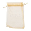 Organza Gift Bags with Drawstring OP-R016-10x15cm-15-2