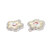 Alloy Enamel Pendants FIND-A029-04P-02-3