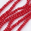 Imitation Jade Glass Beads Strands GLAA-R135-2mm-24-1