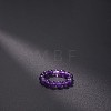 Natural Jade Stretchy Finger Rings FS-WG01730-51-1