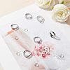 Unicraftale DIY Finger Rings Making Kits DIY-UN0001-20P-7