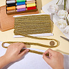 Metallic Centipede Braid Lace Trimming OCOR-WH20013-061A-3