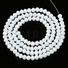 Electroplate Glass Beads Strands X-EGLA-A034-P8mm-A21-4