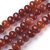 Dyed Natural Agate Beads Strands G-F595-D08-1