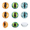 Glass Cat Eye Decorative Eye Piece DIY-WH0671-559B-1