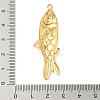 304 Stainless Steel Enamel Big Pendants STAS-L026-07G-01-3