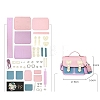 DIY Knitting Crochet PU Leather Bag Making Kit PW-WG46679-02-1