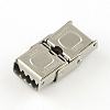 Smooth Surface 201 Stainless Steel Watch Band Clasps STAS-R063-65-2