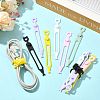 12Pcs Silicone Flexible Cord Organizer FIND-FS0005-33A-5