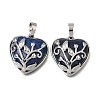 Dyed Natural Lapis Lazuli Pendants GG-CBA7610-04P-11-1
