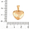 Valentine's Day 304 Stainless Steel Pendants STAS-H265-01A-G-3