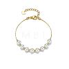 Round Imitation Pearl Beaded Bracelets LN2093-4